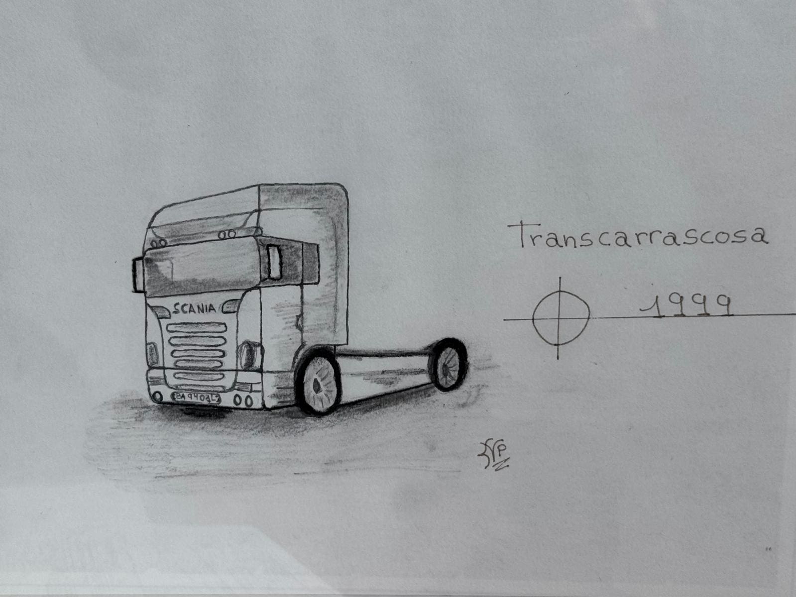 Dibujo original de Transcarrascosa de 1999