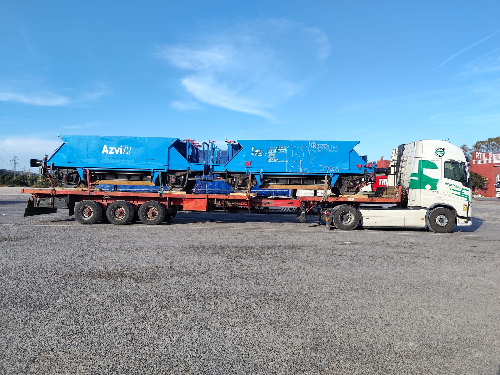 Transporte internacional entre España y Europa
